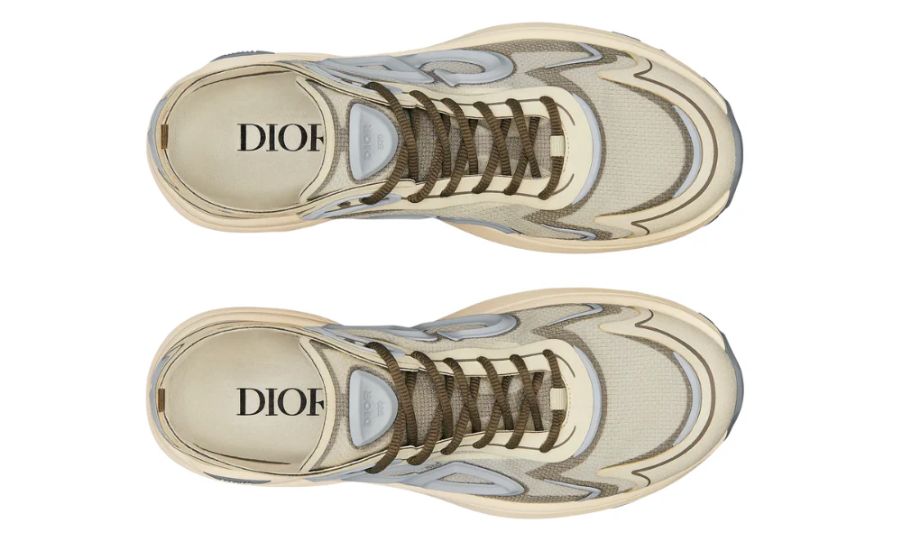 Dior B30 Countdown Tech Sneaker "Beige and Brown"