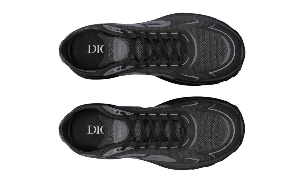 Dior B30 Countdown Tech Sneaker "Black Semi"