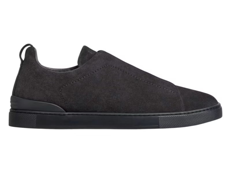 Zegna Suede Triple Stitch