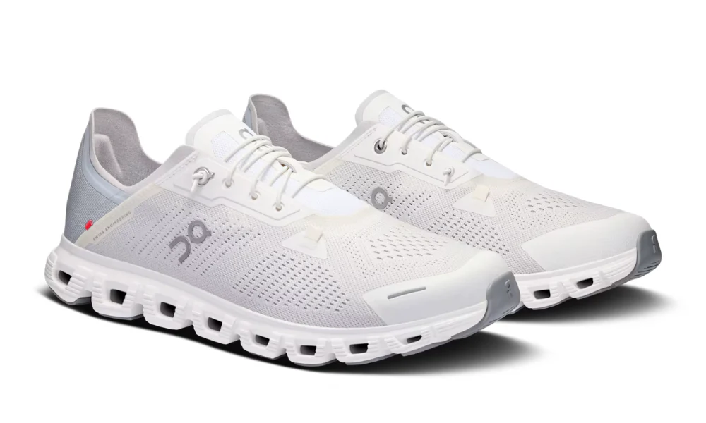 On Cloud 6 Coast 'White | Glacier'