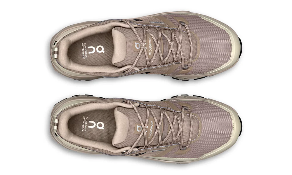 On Cloudrock Low Waterproof 'Cinder Fog'