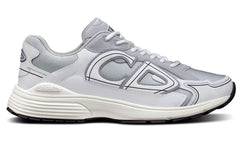 DIOR B30 SNEAKER "Gray Mesh and White Technical Fabric"