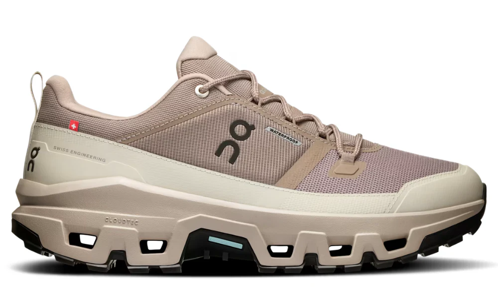 On Cloudrock Low Waterproof 'Cinder Fog'