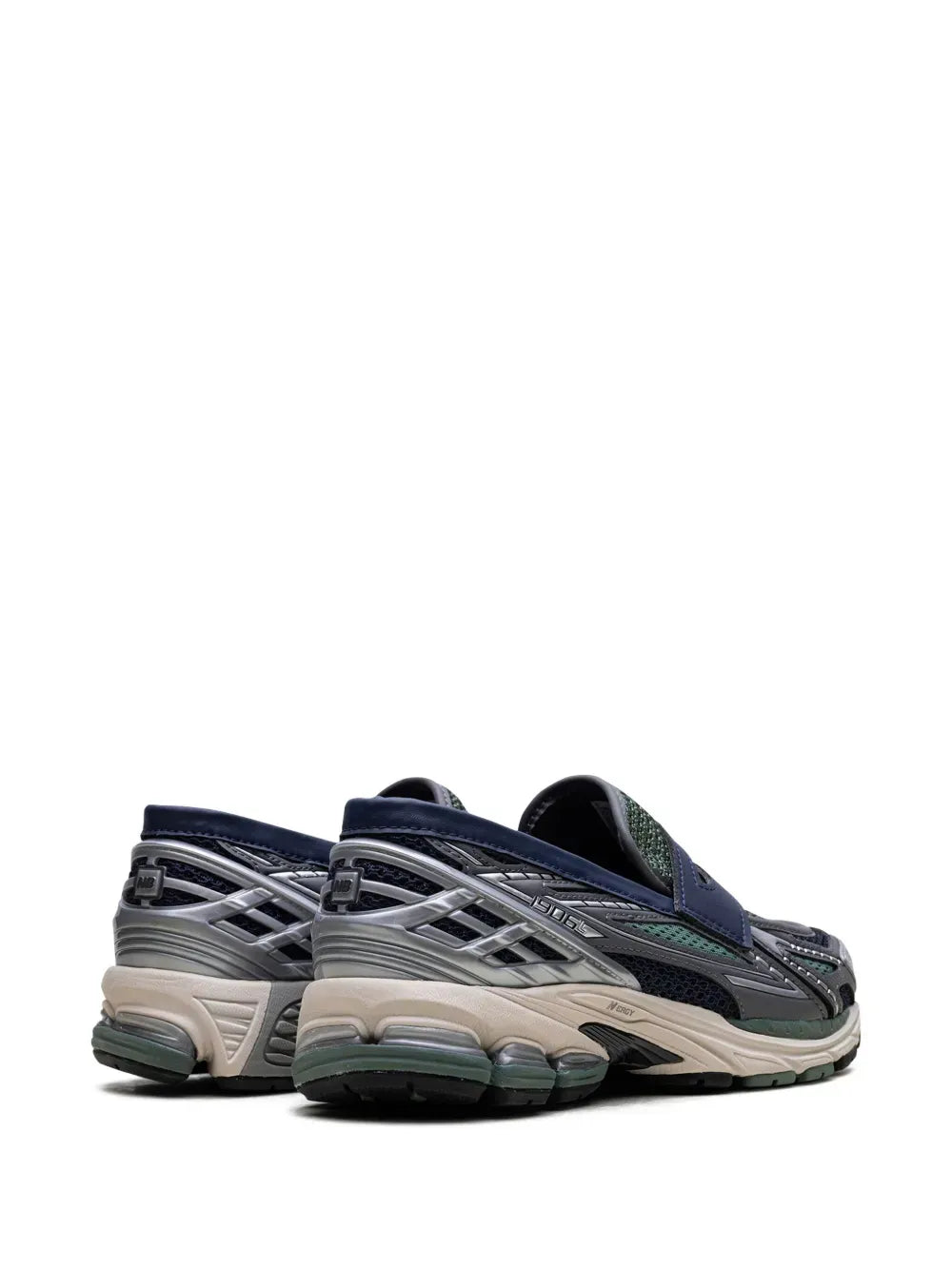 New Balance 1906L "Silver Metallic/Navy/Dark Juniper" loafers