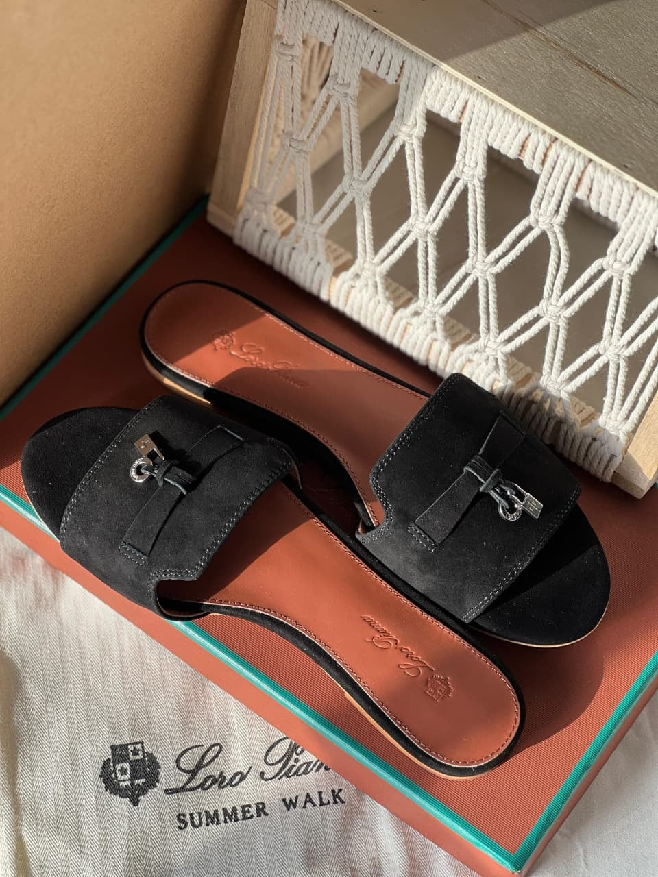 LORO PIANA Summer Charms Sandal