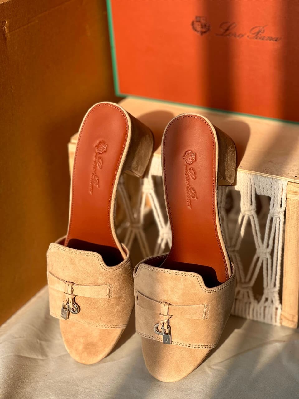 LORO PIANA Summer Charms Sandal