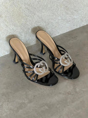 Gucci crystal Interlocking